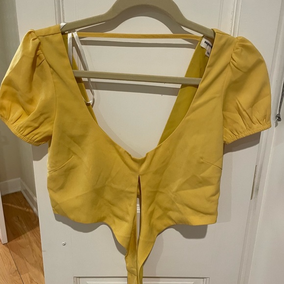 Revolve Superdown Ricky Tie Back Top - Picture 5 of 6
